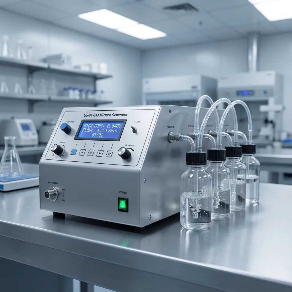 Генератор газовых смесей паров этанола
