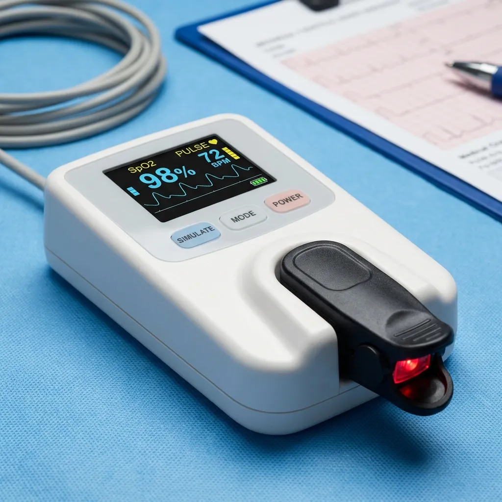 Мера для проверки пульсовых оксиметров