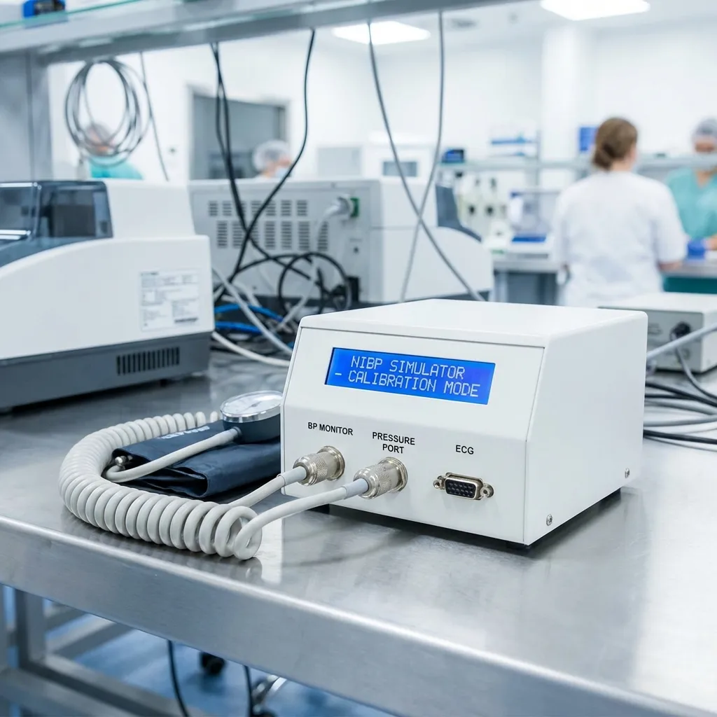 Устройство проверки канала давления и частоты пульса